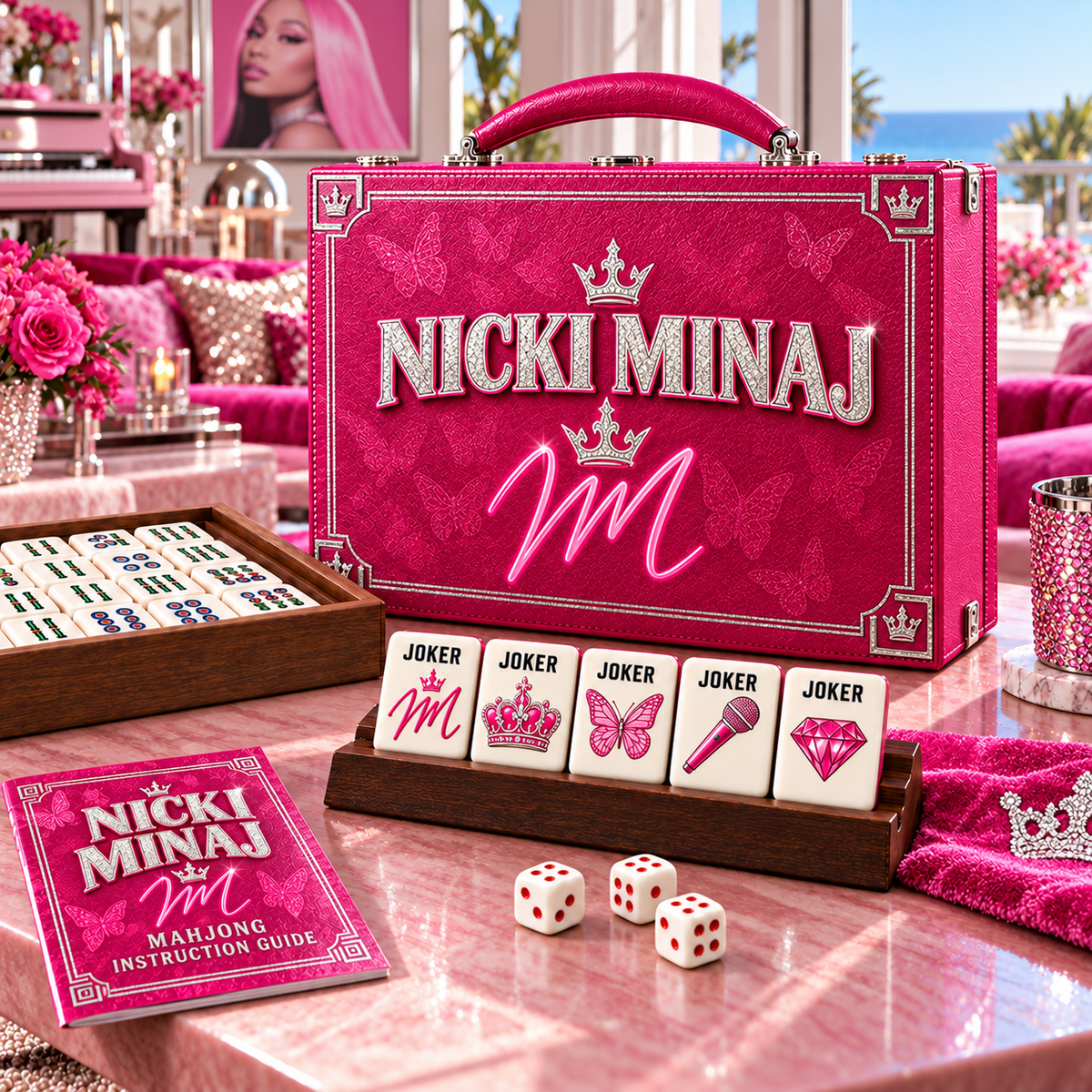 NKM Premium Mahjong Set – Game Night Edition PNPA