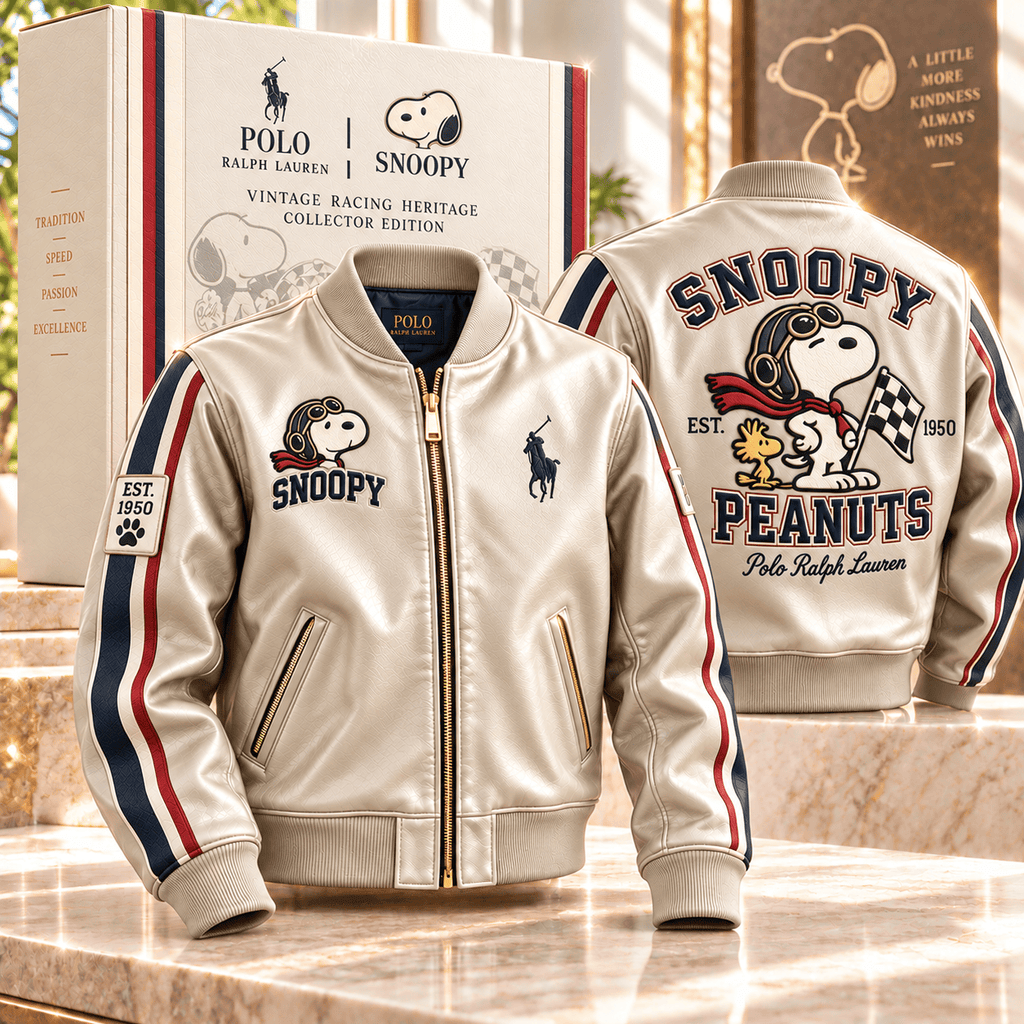 SPNY PREMIUM LEATHER BOMBER JACKET NTNA