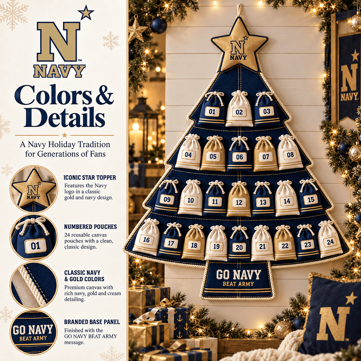 Premium NMSM Christmas Tree Countdown Calendar TNSM