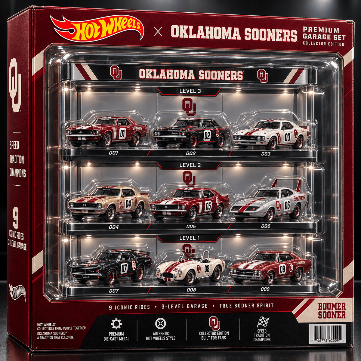 OSN Premium Diecast Garage Set NTTB