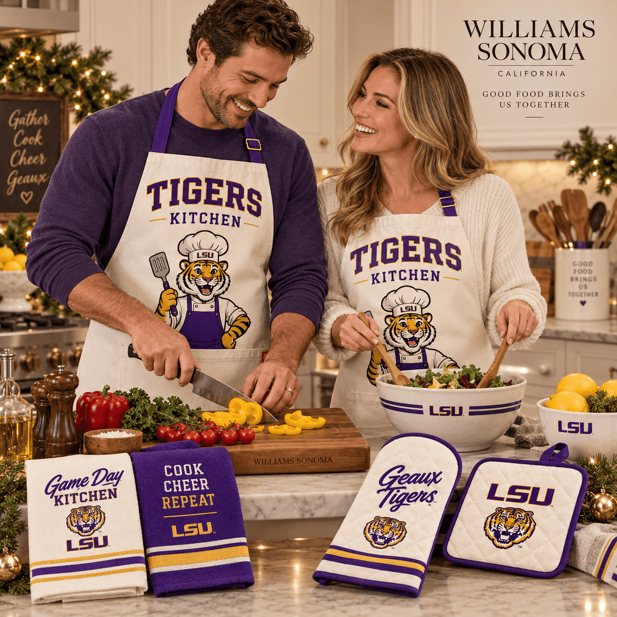 LSU Premium Kitchen Gift Set BMD