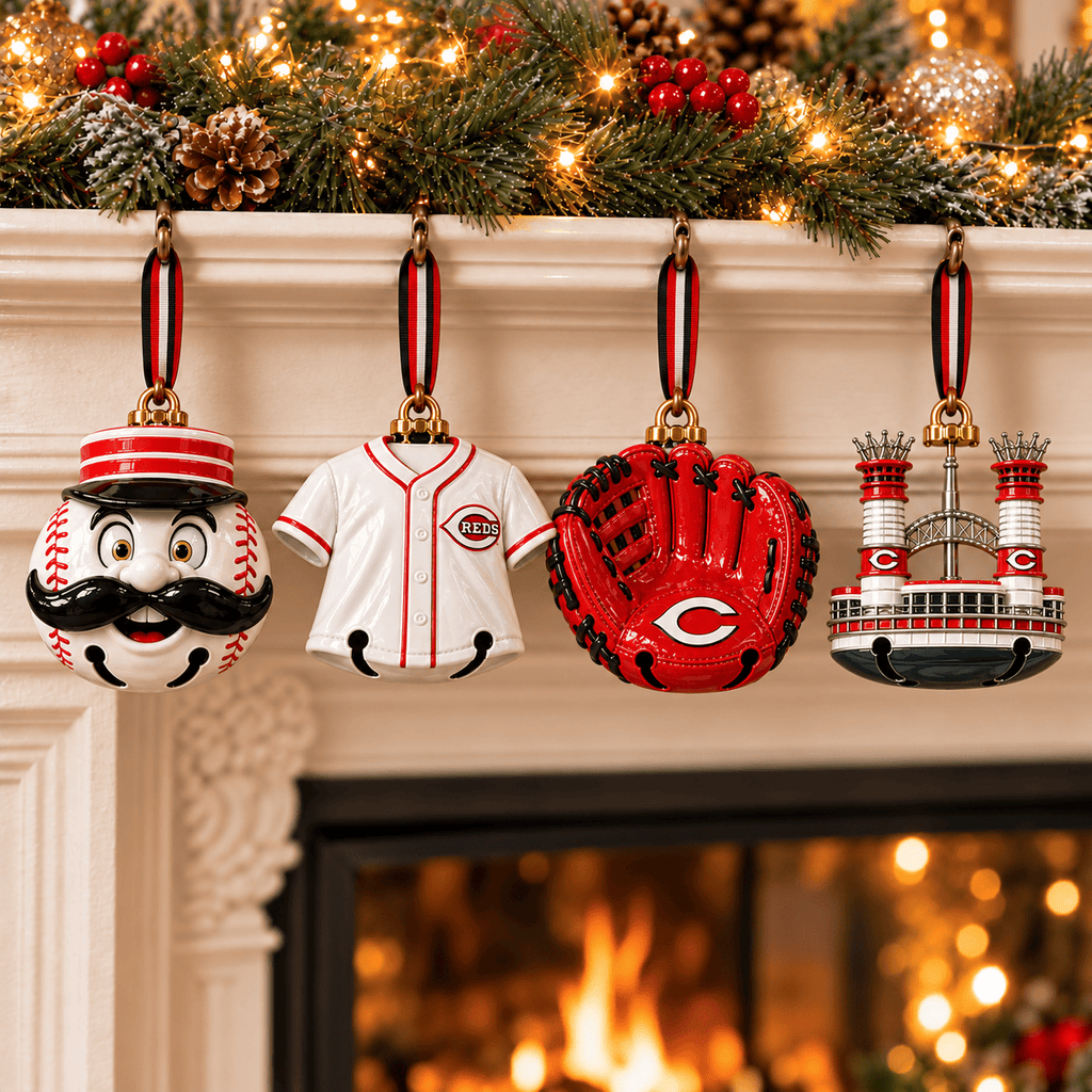 Premium CCR Christmas Bell Ornament TTMH
