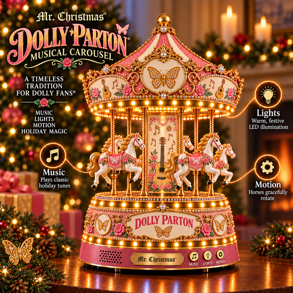 DLPT Premium Musical Carousel BMD