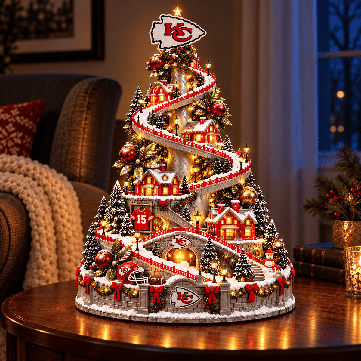 KCC Christmas Village Tree DNBN