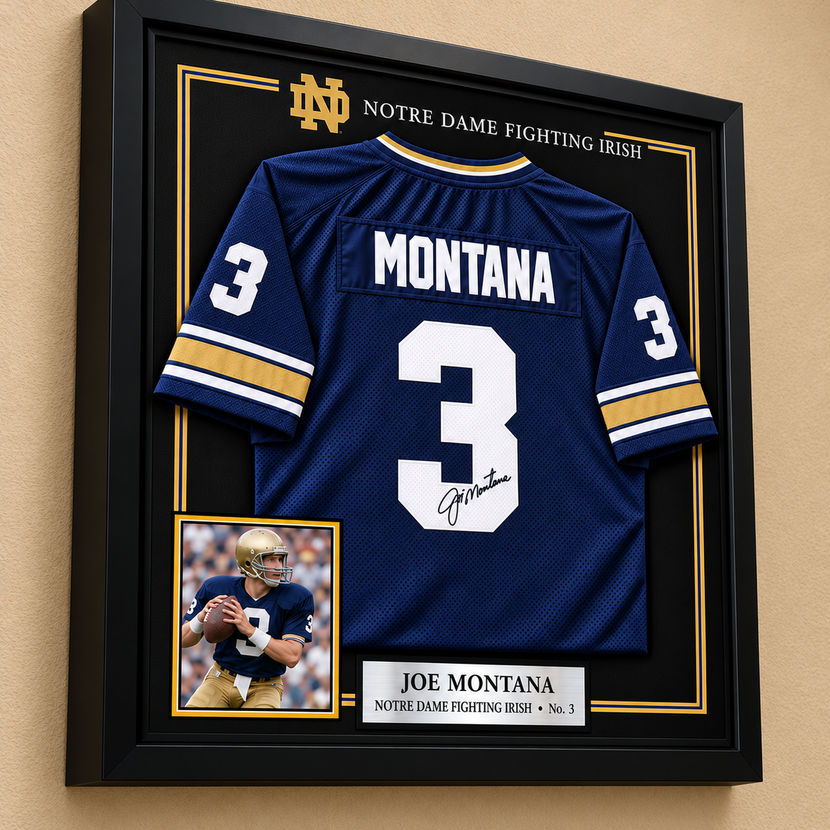 NDFI Legendary jersey display frame PNPA