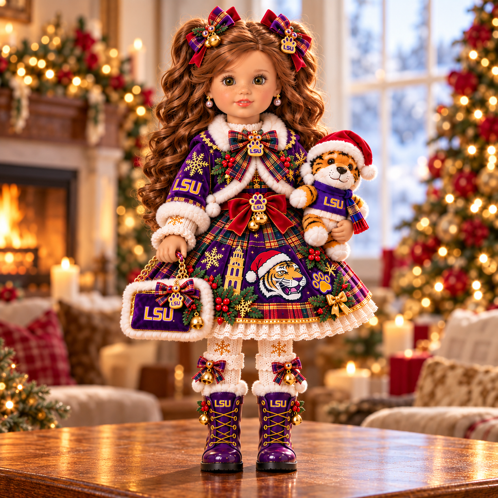 Premium LSU Commemorative Collector Doll PDL