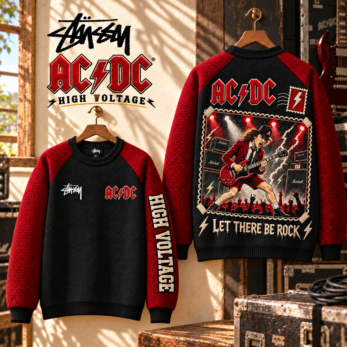 ACD Embroidered Knit Sweater DNBN