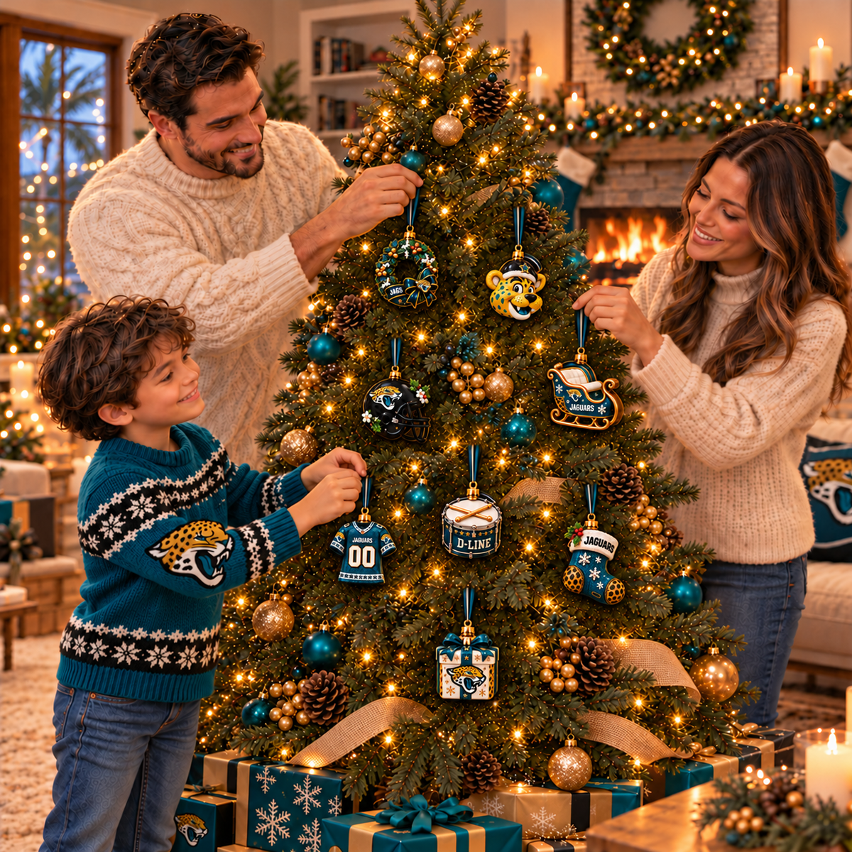 Premium JSVJ Christmas Bell Ornament TTMH