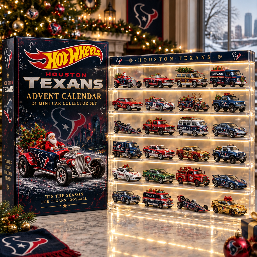 Houston Texans Premium Mini Car Advent Calendar