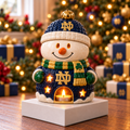 NDFI CHRISTMAS CERAMIC CANDLE HOLDER SET HQH