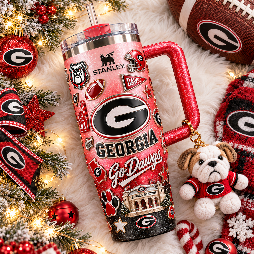 GGBD 40oz 3D Embossed Glitter Tumbler Collector Edition TTNL