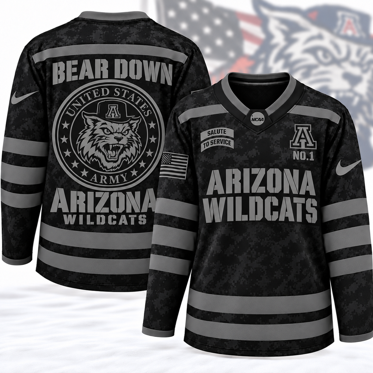 AWC Camo Hockey Jersey NTTB