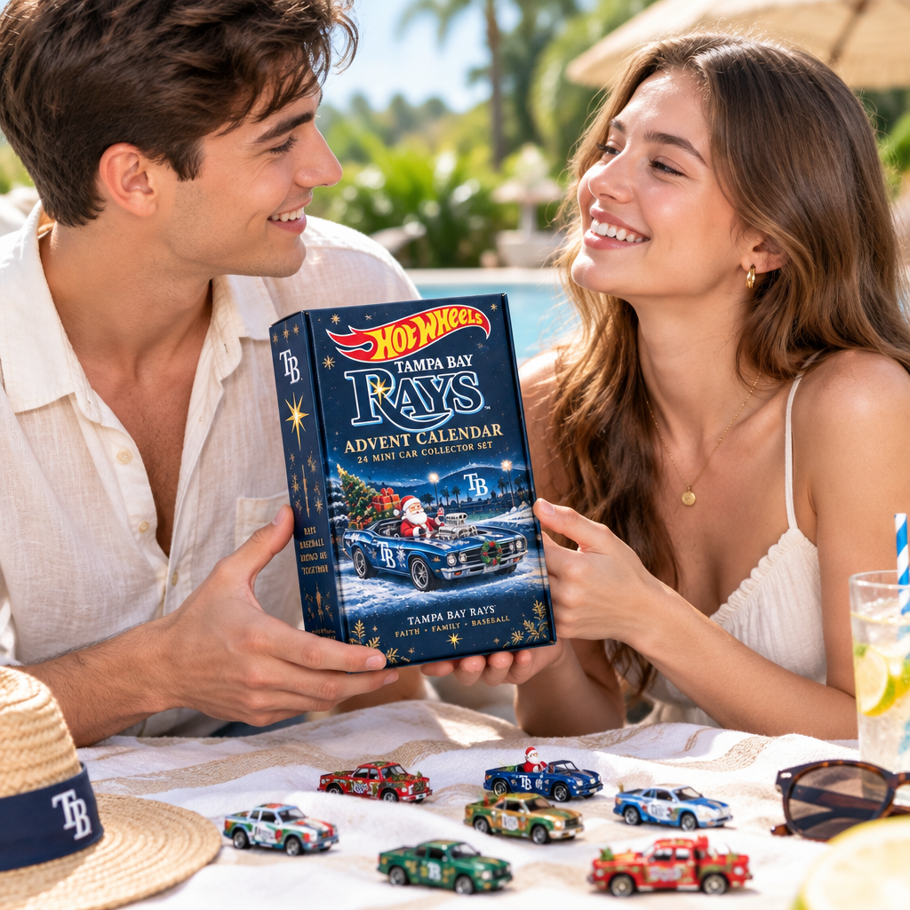 Tampa Bay Rays Premium Mini Car Advent Calendar
