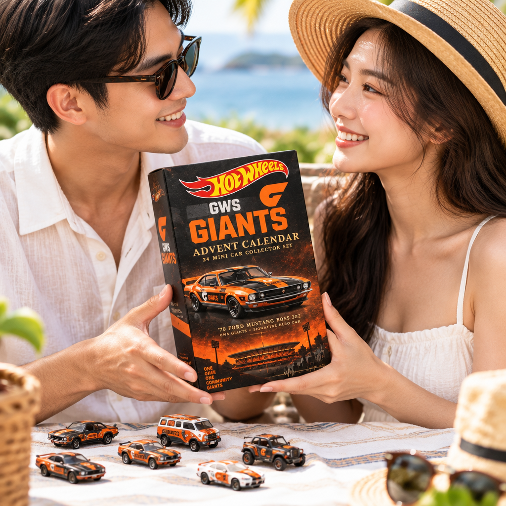 Gws Giants Premium Mini Car Advent Calendar