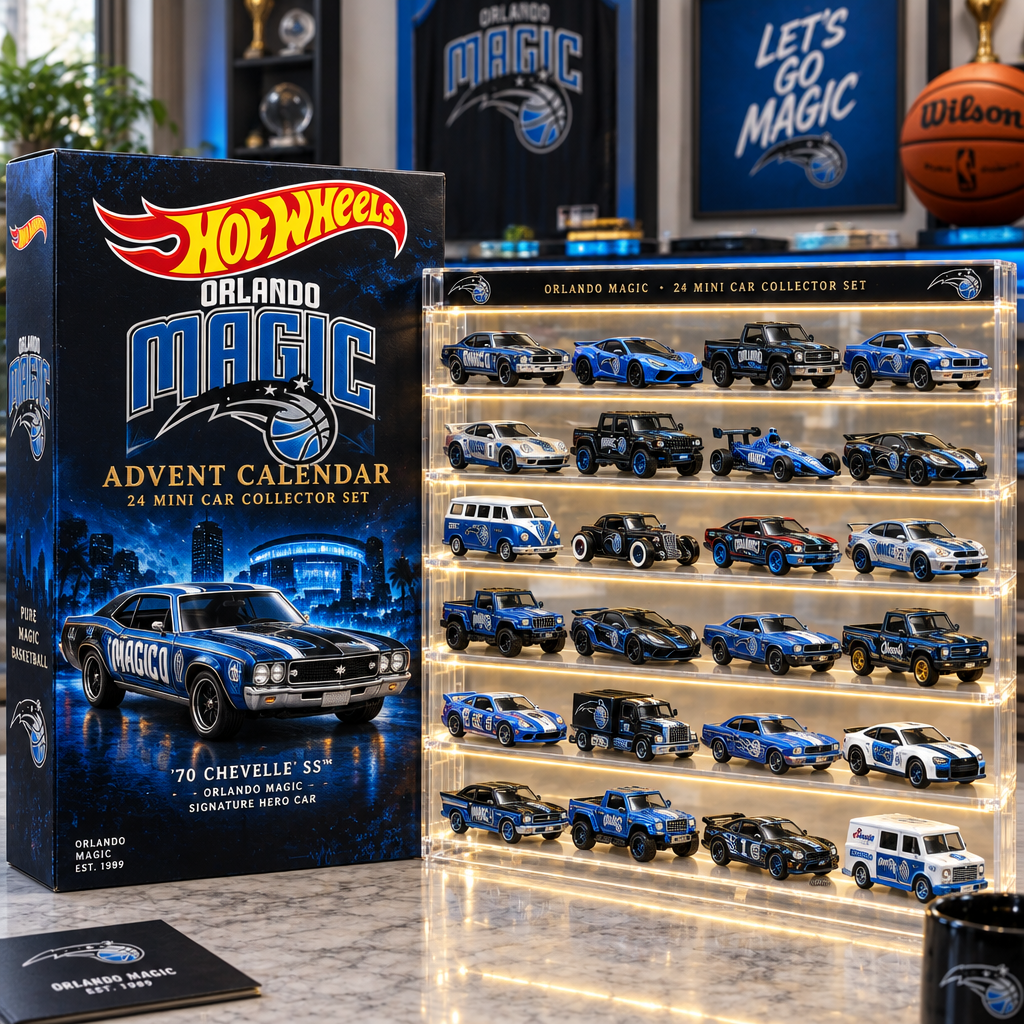 Orlando Magic Premium Mini Car Advent Calendar